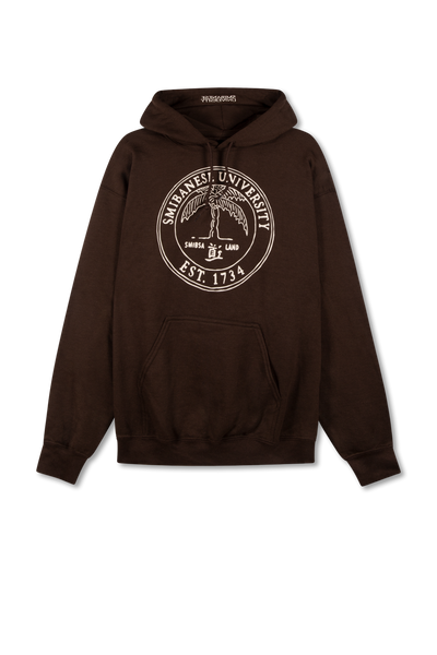 SMIBANESE UNIVERSITY HASJ BROWN HOODIE
