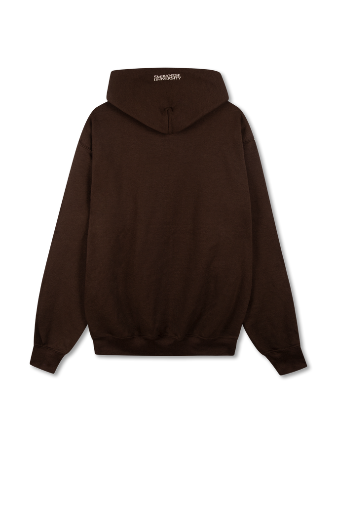 SMIBANESE UNIVERSITY HASJ BROWN HOODIE