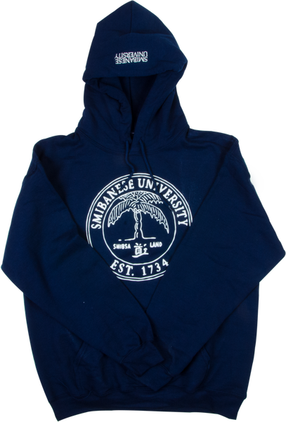 SMIBANESE UNIVERSITY NAVY HOODIE